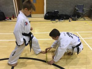Taekwondo Stances Lesson in Amity Taekwondo
